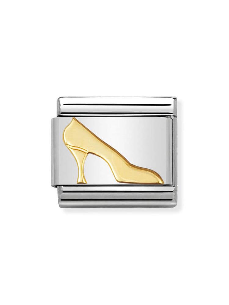 Nomination Classic Steel and Gold High Heel Charm 030109-08