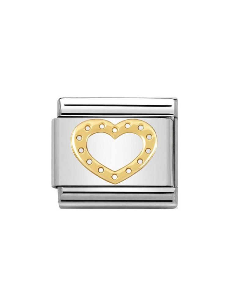 Nomination Classic Heart with Dots Charm 030116-19