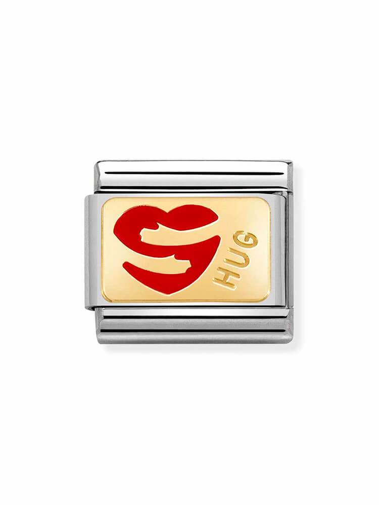 Nomination Classic Red Heart Hug Charm 030284-49