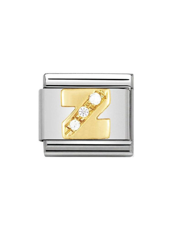 Nomination Classic Letter Z Stone Set Charm 030301-26