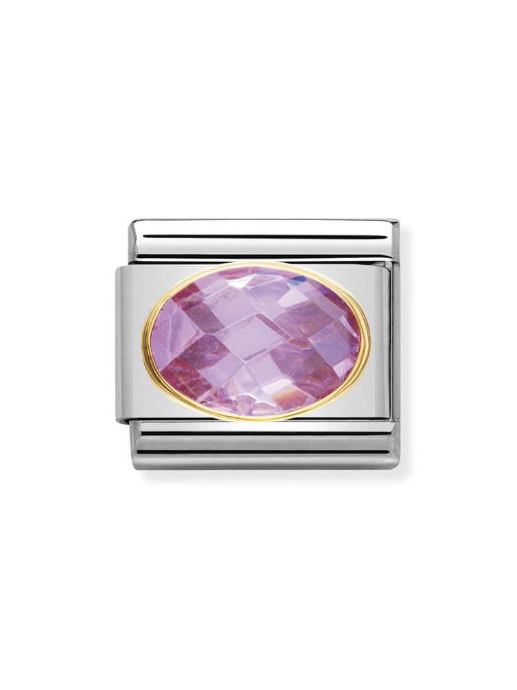 Nomination Classic Pink Faceted Zirconia Charm 030601-003