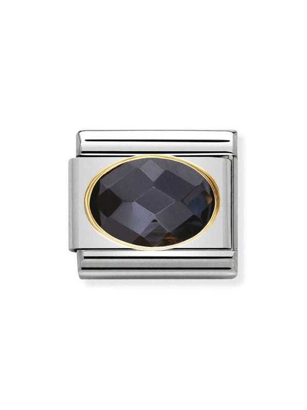 Nomination Classic Black Faceted Zirconia Charm 030601-011