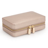 Wolf Palermo Zip Jewellery Case - Rose Gold 213616