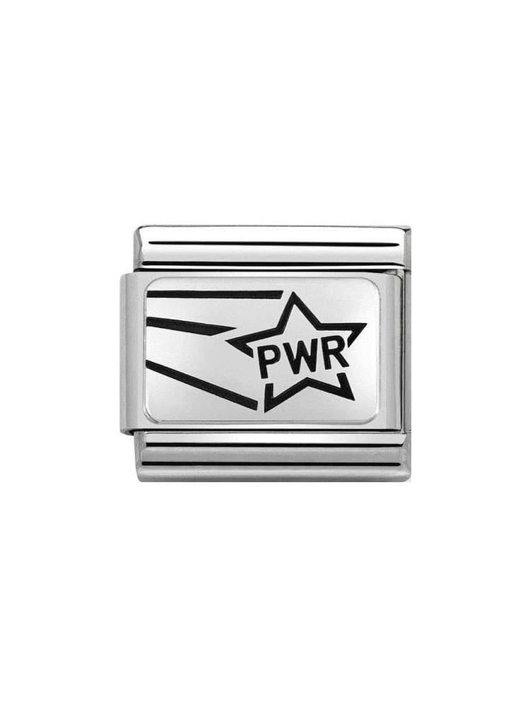 Nomination Classic Steel and Silver Girl Power Charm 330109-19