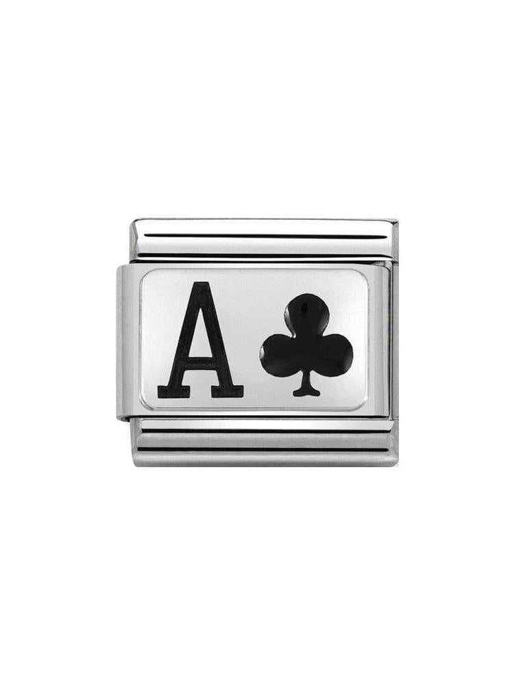 Nomination Ace of Clubs Charm 330208-26 Composable Classic