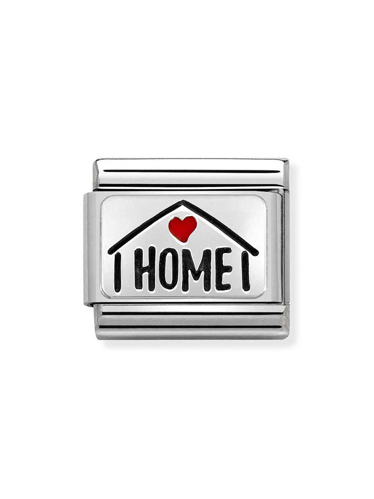 Nomination Classic Home with Red Heart Charm 330208-54