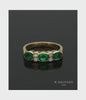 Emerald & Diamond Seven Stone Ring in 18ct Yellow GoldEmerald & Diamond Seven Stone Ring in 18ct Yellow Gold