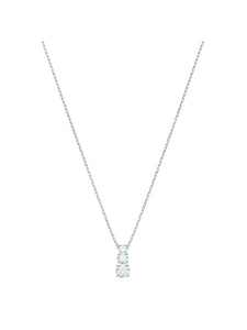 Swarovski Attract Trilogy White Crystal Necklace 5414970