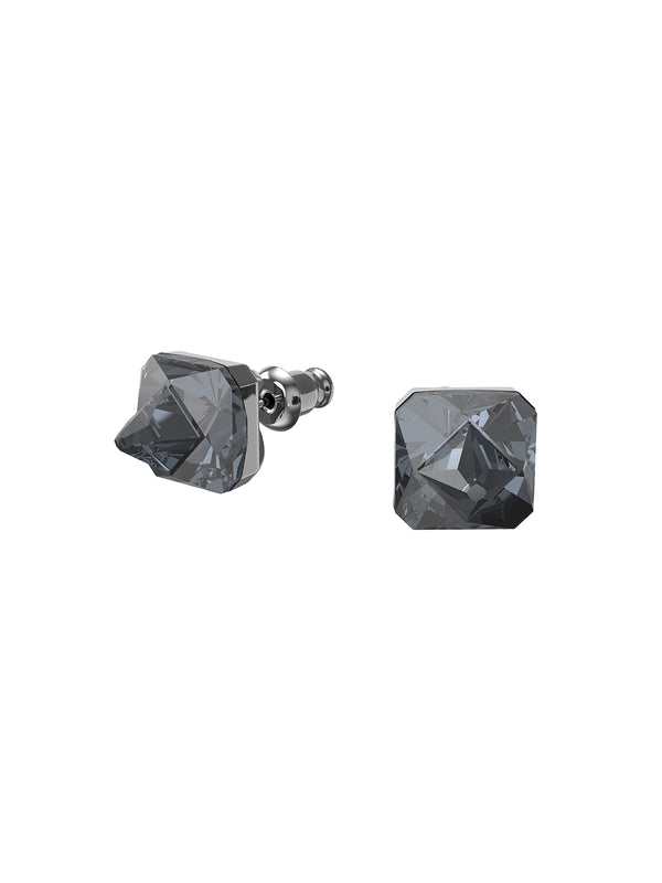Swarovski Chroma Grey Crystal Stud Earrings 5613723