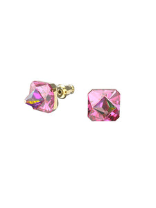 Swarovski Chroma Pink Crystal Stud Earrings 5614062