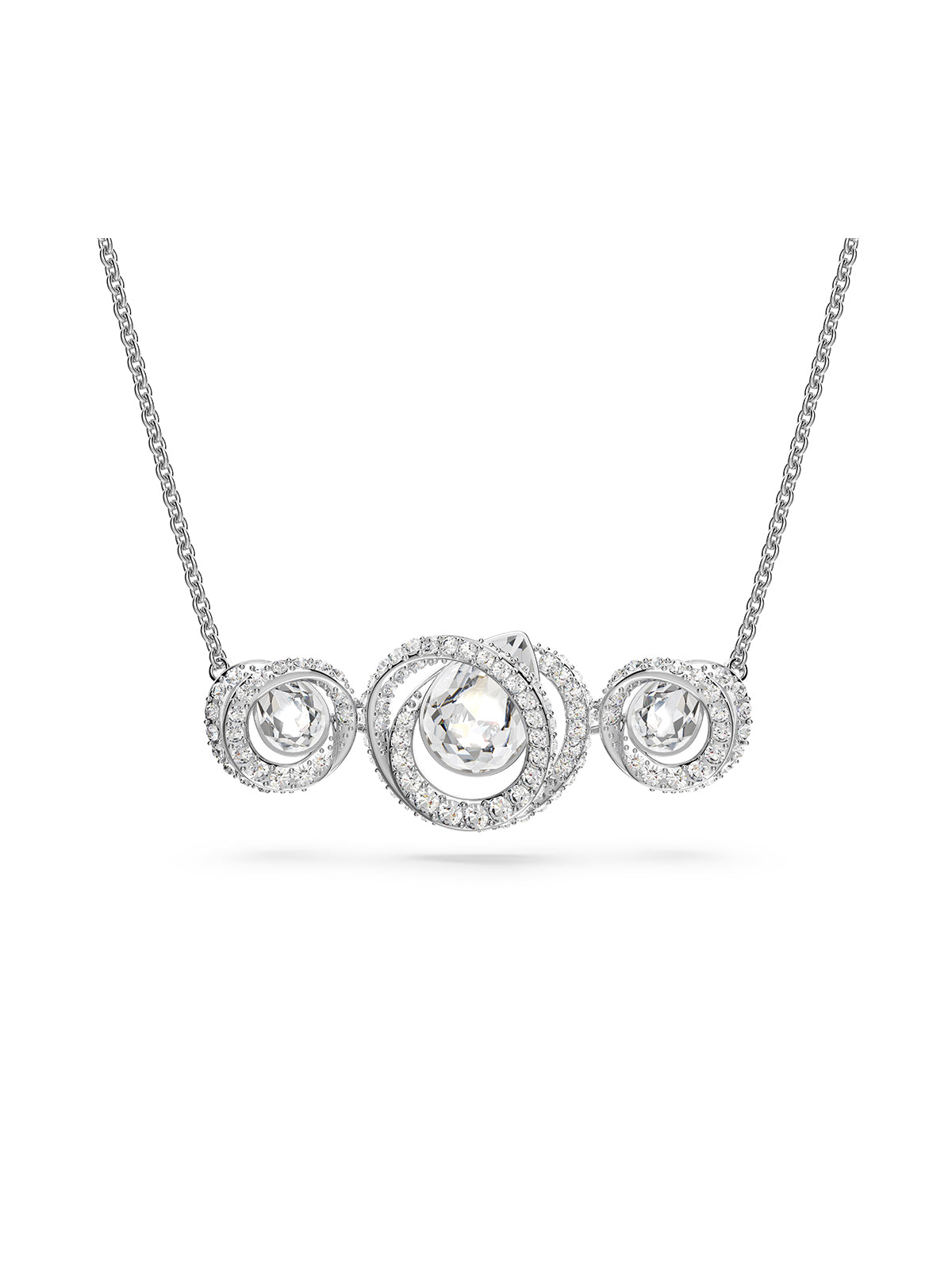 SALE Swarovski Generation White Crystal Necklace 5636587