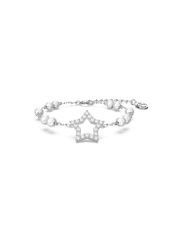 Swarovski Stella White Crystal Pearl Bracelet 5645385