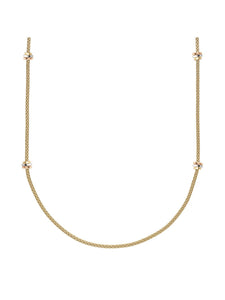 Fope Prima Necklace in 18ct Yellow Gold