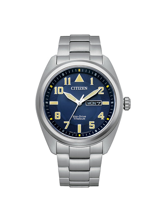 Citizen Eco-Drive Men's Super Titanium Bracelet Watch 42mm BM8560-88L