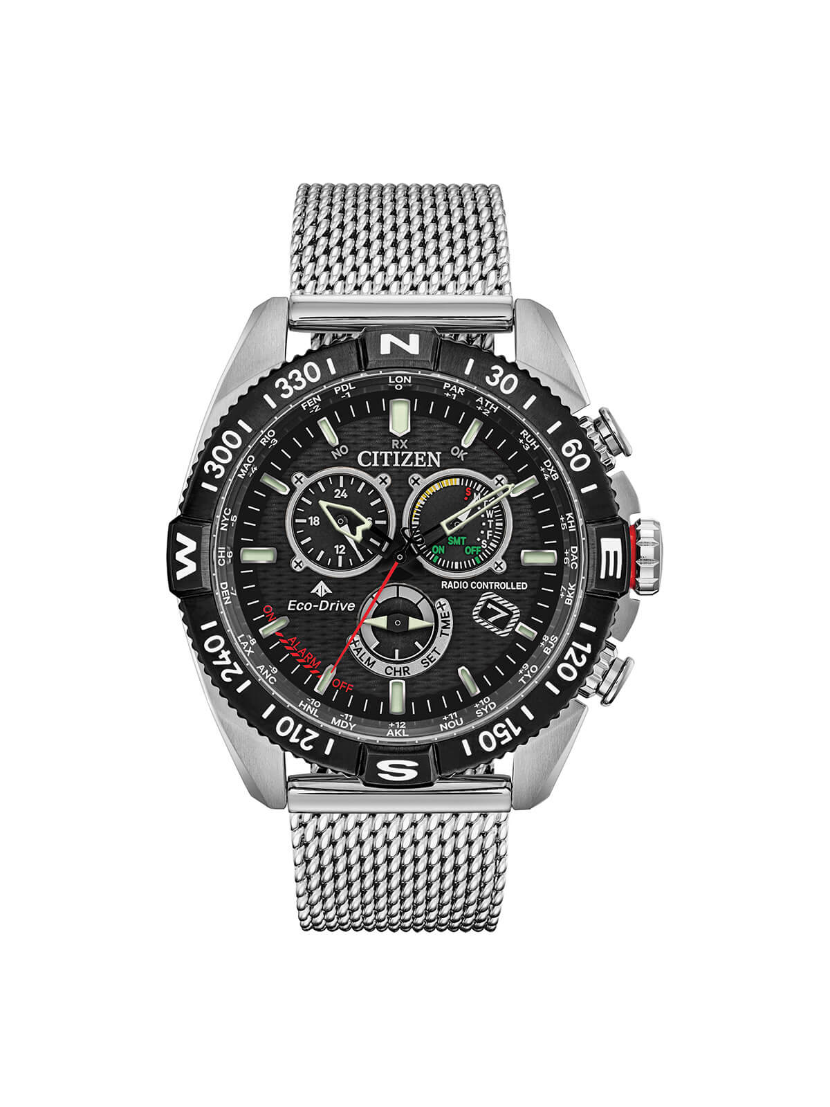 Citizen Eco-Drive Promaster Navihawk A-T Watch 46mm CB5840-59E