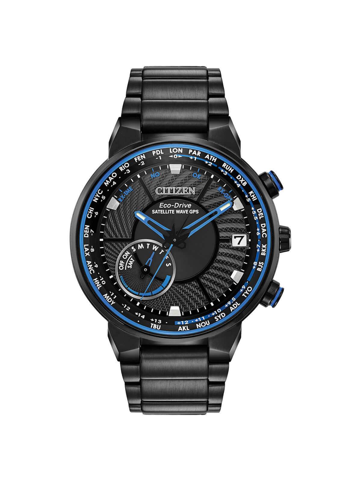 Citizen Eco-Drive Satellite Wave GPS Watch 44mm CC3038-51E