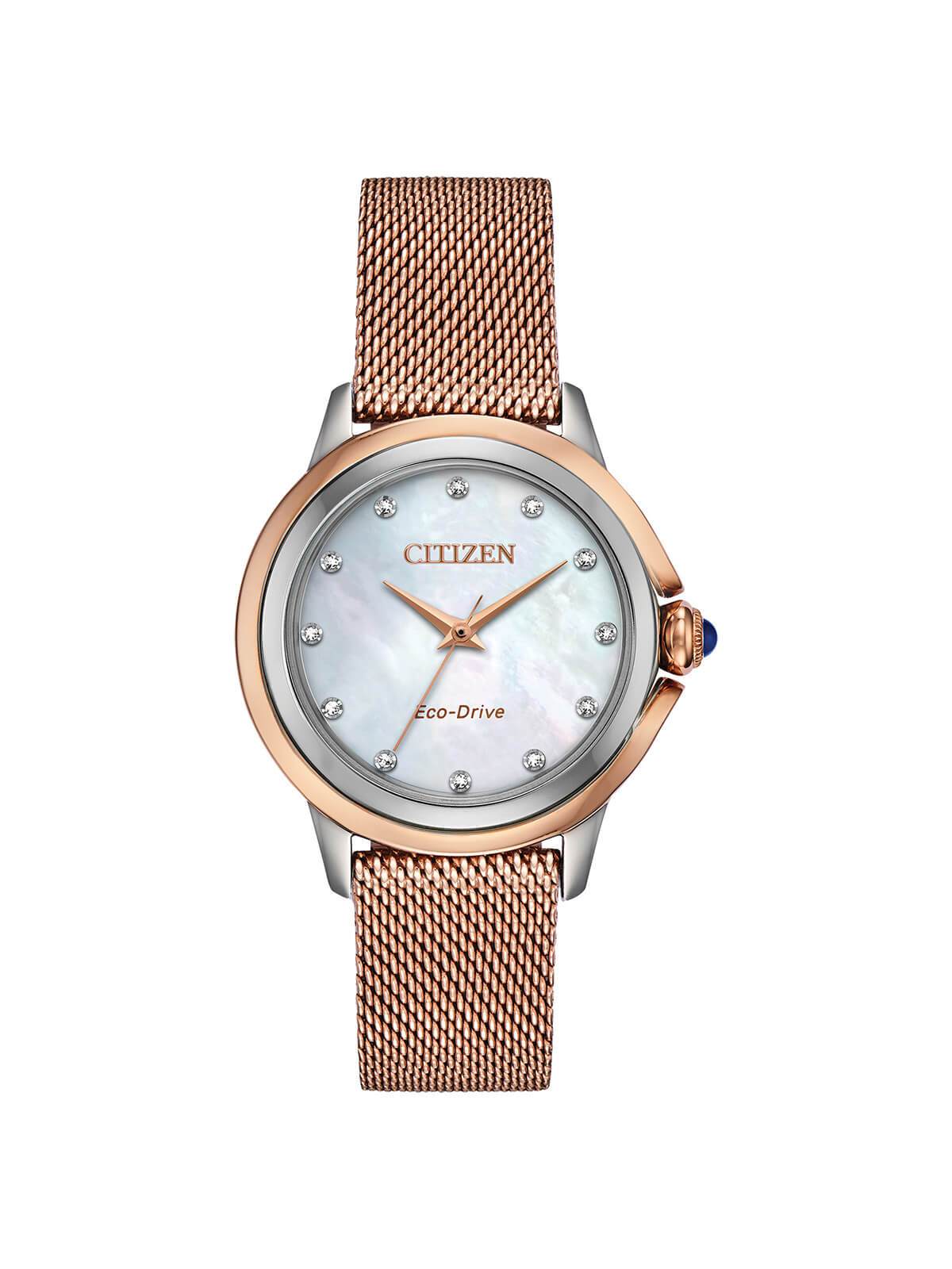 Citizen Eco-Drive Ceci Diamond Watch 32mm EM0796-75D
