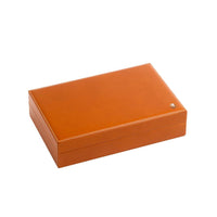 Deakin & Francis Tan Leather Cufflink Box G04120001