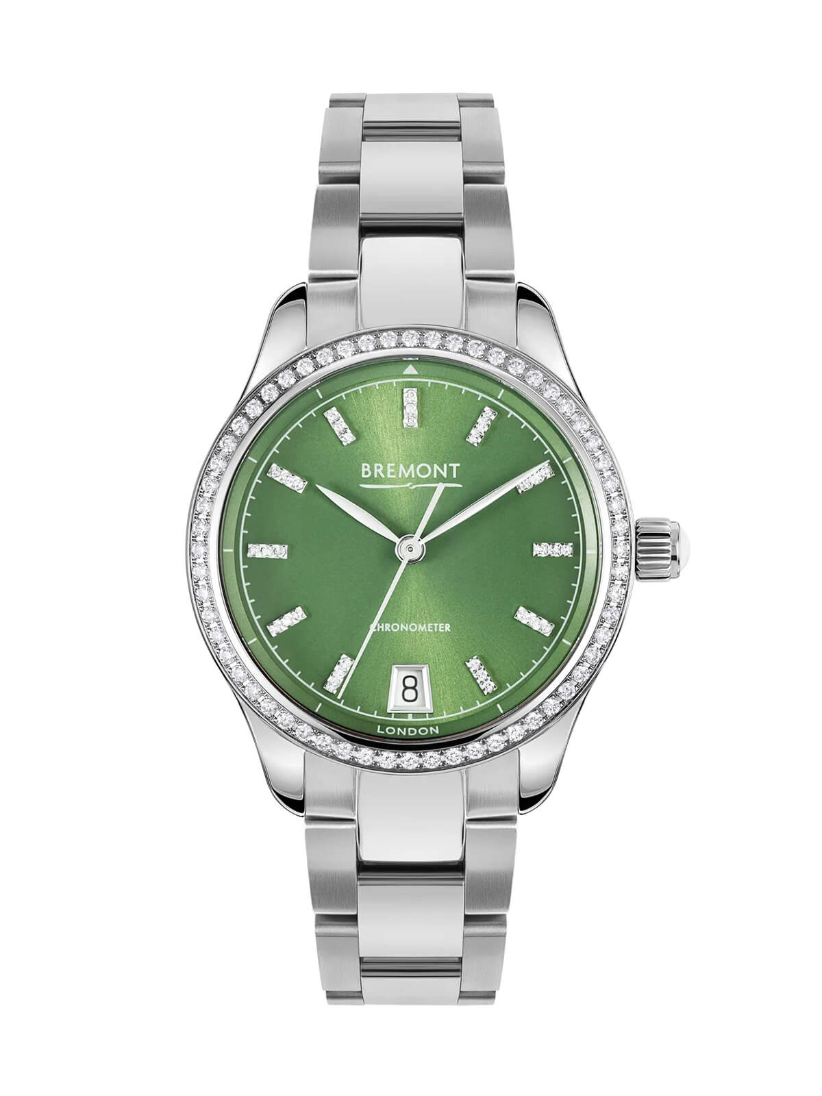 Bremont Lady K Jade Watch 34mm LADY-K-JA-SS-B