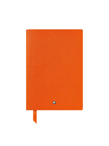 Montblanc Orange Lined Notebook MB124021