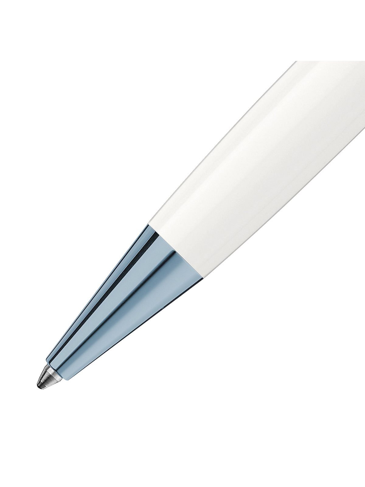 Montblanc Meisterstück Glacier Classique White Ballpoint Pen MB129401