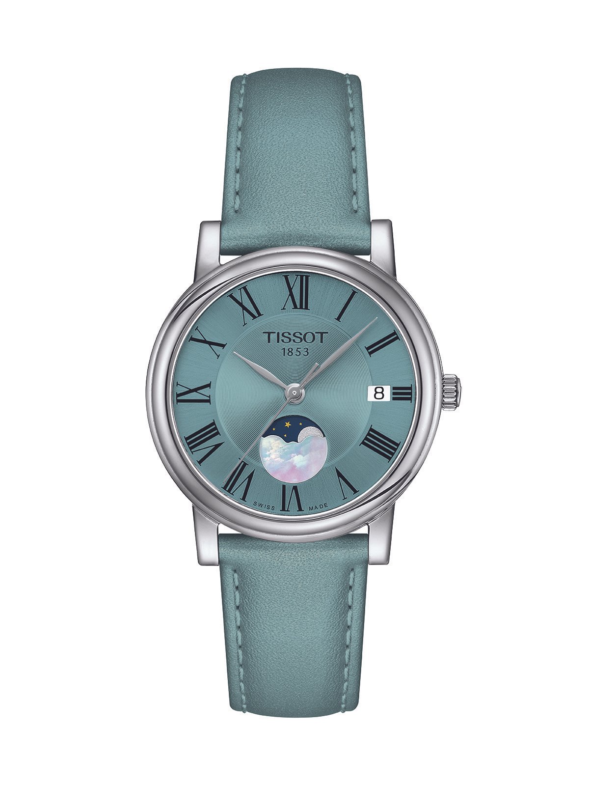 Tissot Carson Premium Lady Moonphase Watch 32mm T122.223.16.353.00