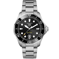TAG Heuer Aquaracer Watch Black Dial 43mm WBP201A.BA0632
