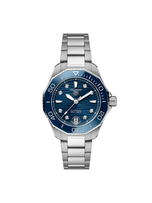 TAG Heuer Aquaracer Watch Blue Dial 36mm WBP231B.BA0618