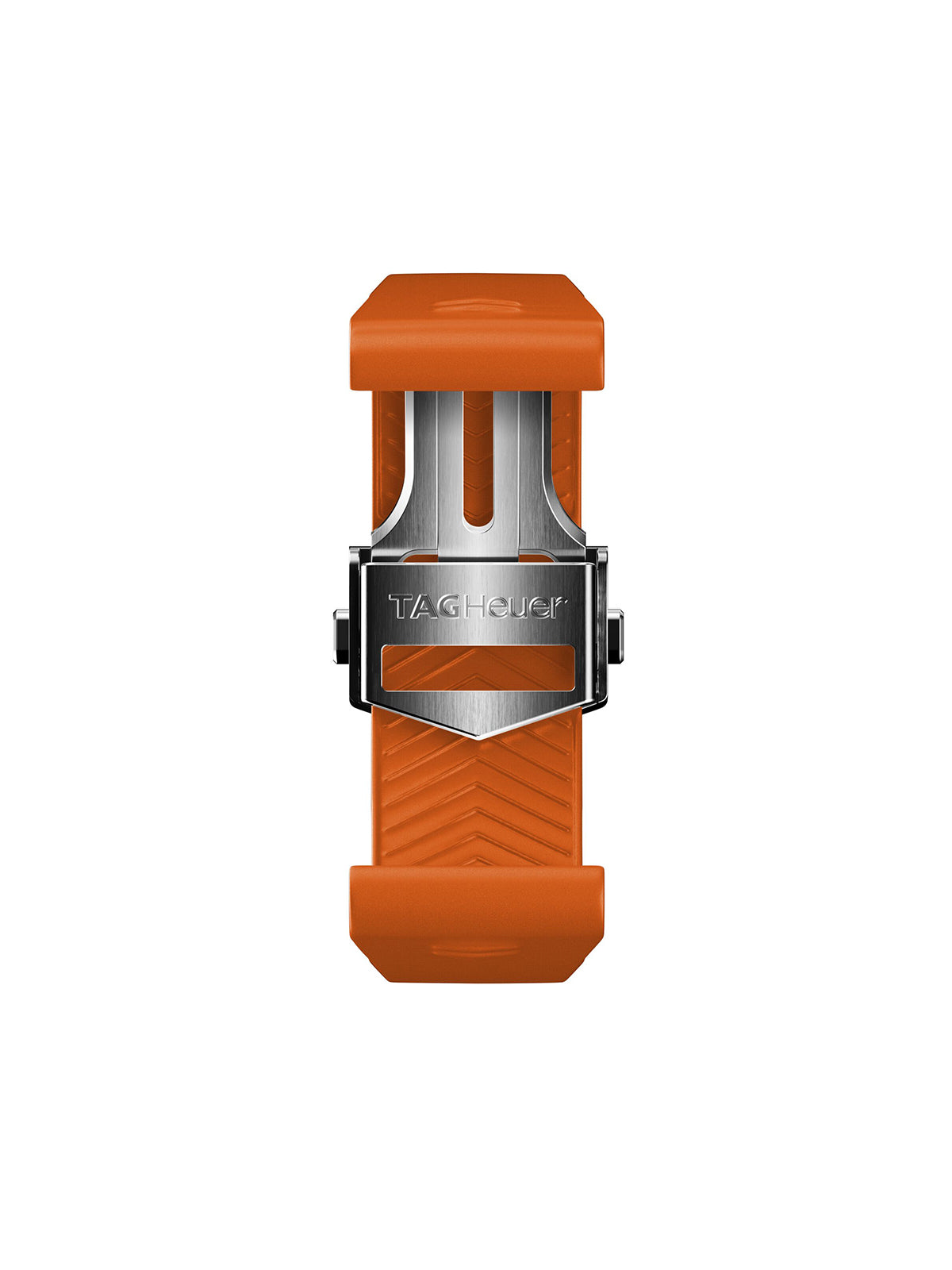 TAG Heuer Connected 42mm Orange Rubber Strap BT6272
