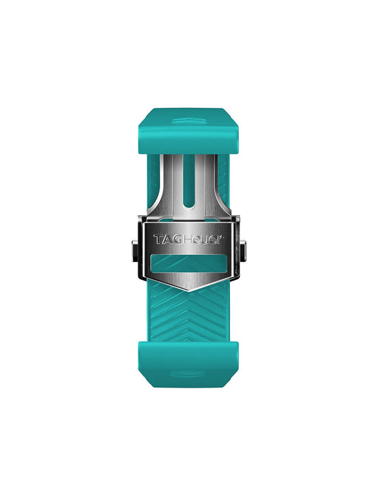 TAG Heuer Connected 42mm Turquoise Rubber Strap BT6273