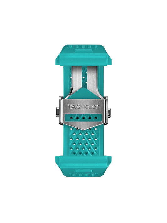 TAG Heuer Connected 45mm Turquoise Rubber Strap BT6268