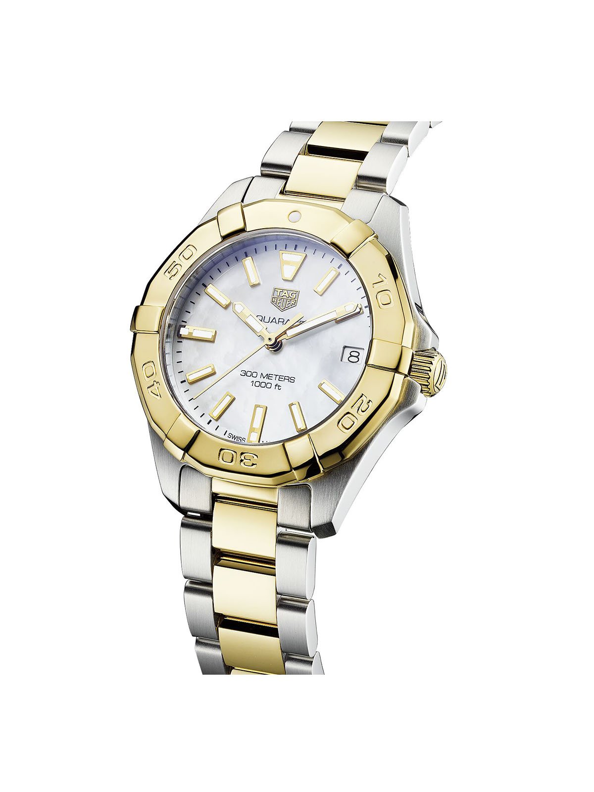 TAG Heuer Aquaracer Watch MOP Dial 32mm WBD1320.BB0320