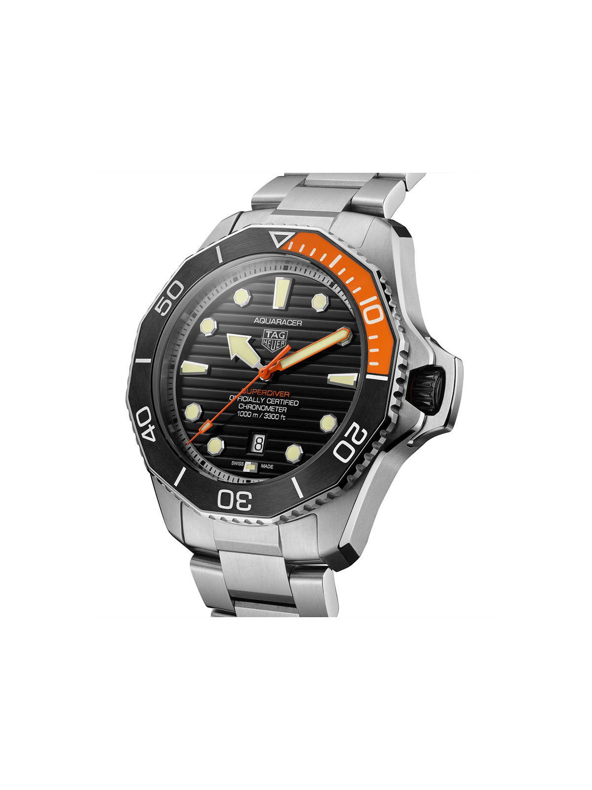 TAG Heuer Aquaracer Professional 1000 Superdiver Watch 45mm WBP5A8A.BF0619