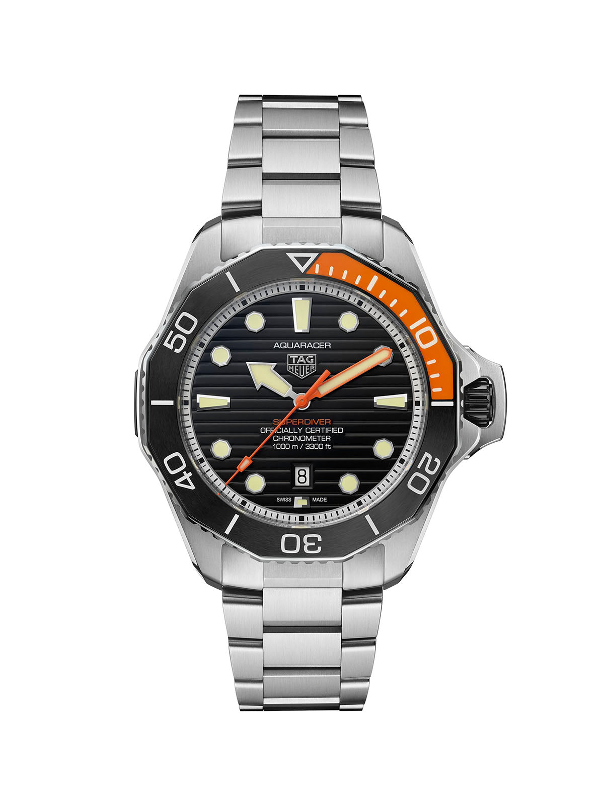 TAG Heuer Aquaracer Professional 1000 Superdiver Watch 45mm WBP5A8A.BF0619