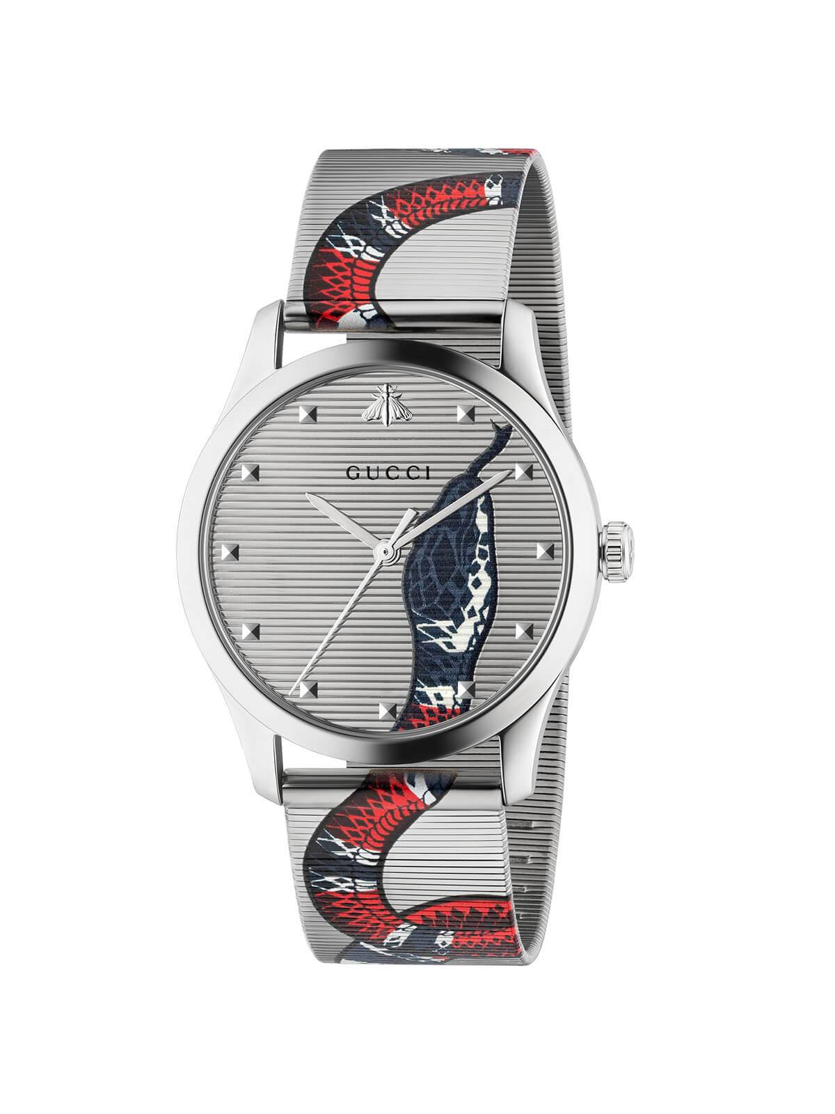 SALE Gucci G-Timeless Snake Watch 38mm YA1264123 *Ex-Display*