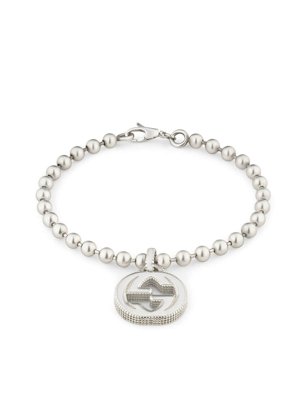 Gucci Interlocking Silver Bracelet 16cm