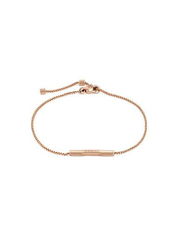 Gucci Link to Love Bracelet in 18ct Rose Gold - Size 16