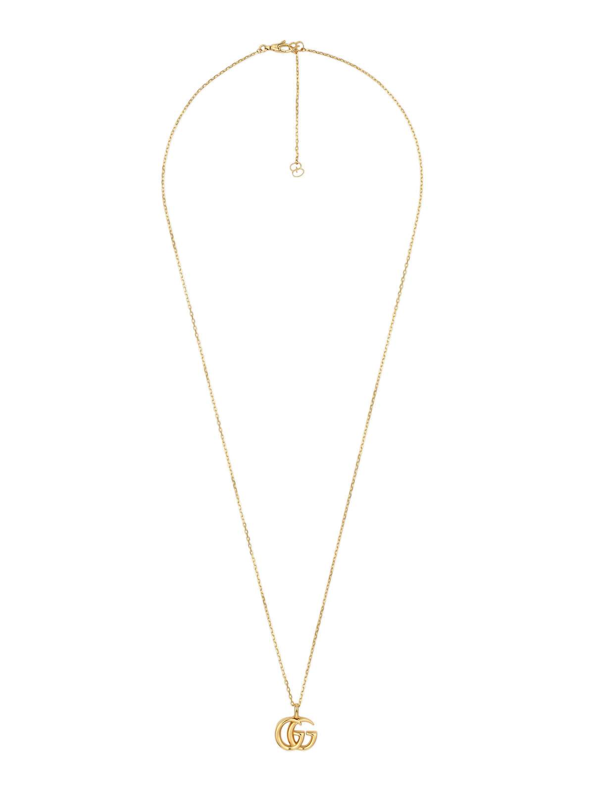 Gucci GG Running Necklace in 18ct Yellow Gold YBB50208800100U