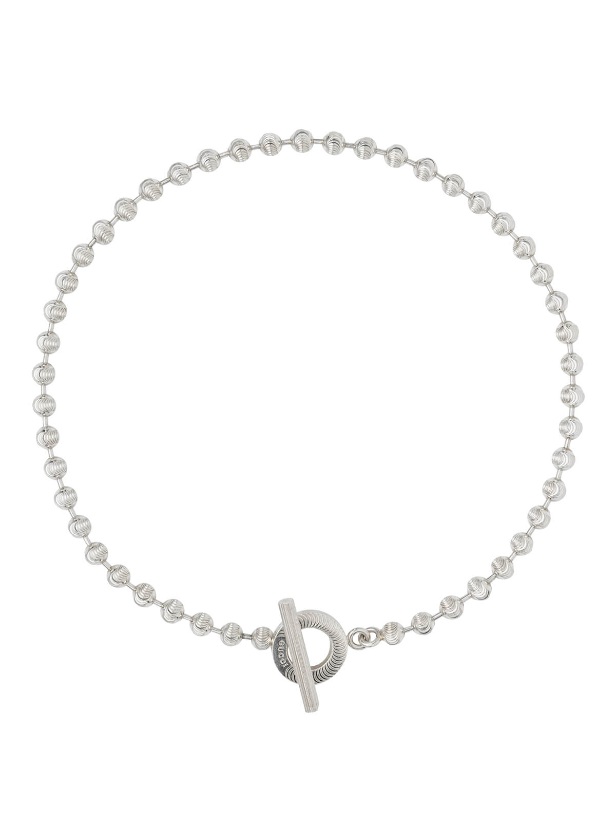 Gucci Boule Choker Necklace in Silver 39cm YBB60273600100L