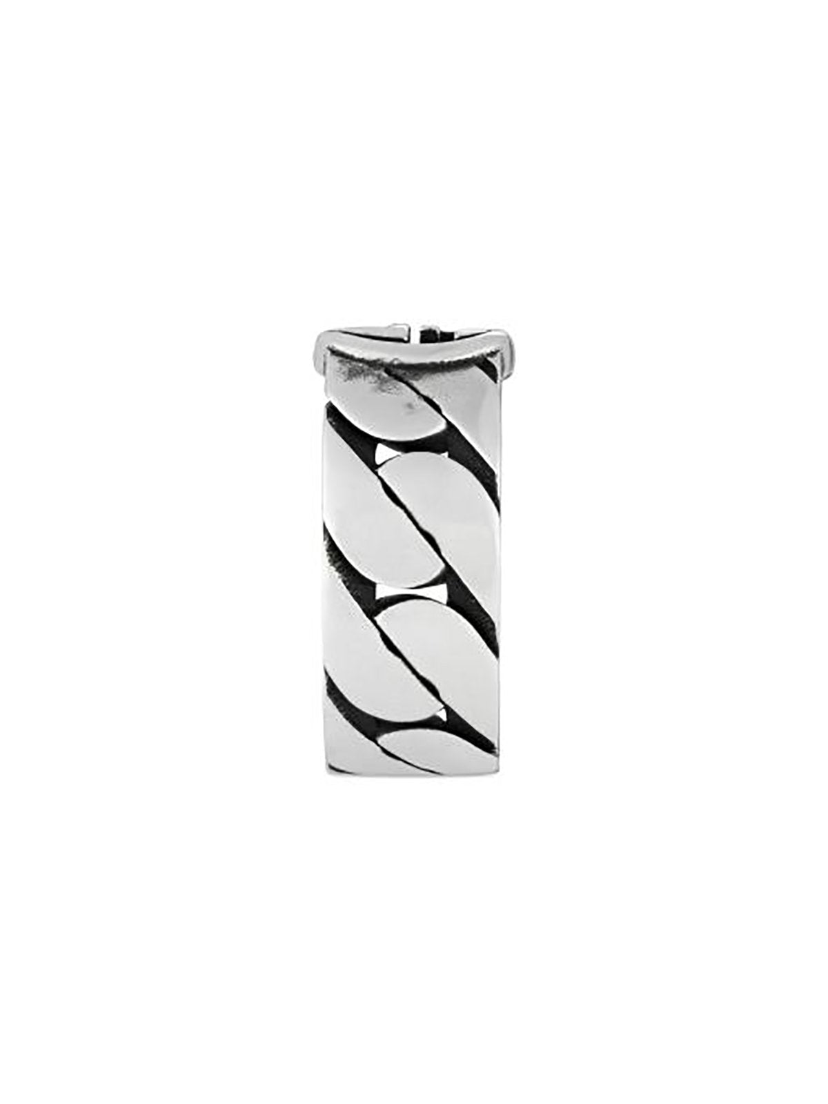 SALE Gucci Interlocking 8mm Silver Ring - Size 22 *Ex-Display*