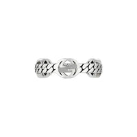 SALE Gucci Interlocking G Ring 5.5mm in Silver - Size 13 *Ex-Display*