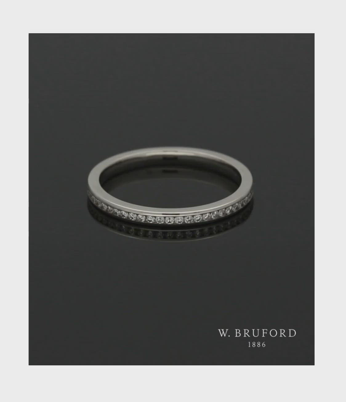 Diamond Eternity Ring 0.25ct Round Brilliant Cut in Platinum