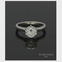 Diamond Solitaire Engagement Ring "The Beatrice Collection" 1.50ct Certificated Round Brilliant Cut in Platinum